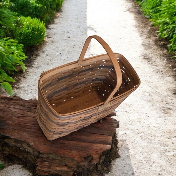 RARE HTF Longaberger 1987 Bread & Milk J W Basket Vintage ~ EUC - Picture 10 of 12